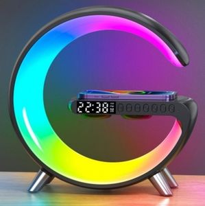 Fast Wireless Charger with Sunrise Alarm Clock - App Controlled